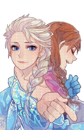 ✶ Anna & Elsa {by Merishy} ✶ - zadarmo png