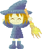 witch girl - Free animated GIF