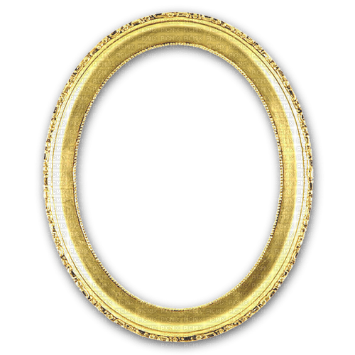 ♡§m3§♡ frame oval border gold image - png grátis