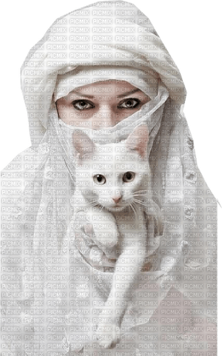 dolceluna woman cat arabian - 免费PNG