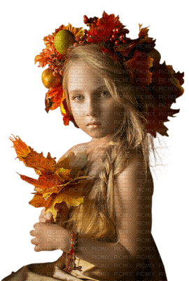 Kaz_Creations Baby Enfant Child Girl Autumn - png gratis