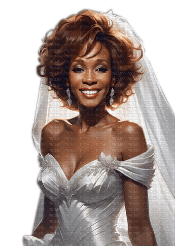 Whitney Houston Bride - бесплатно png