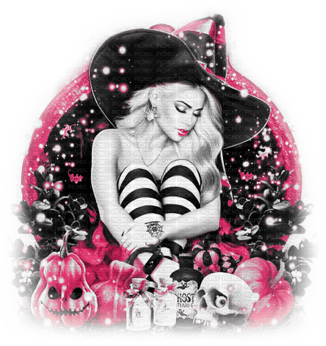 soave woman halloween witch fashion pumpkin - png grátis