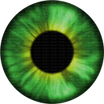 Green Eyeball - PNG gratuit