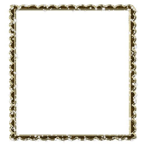 kikkapink gold art deco frame animated - Bezmaksas animēts GIF