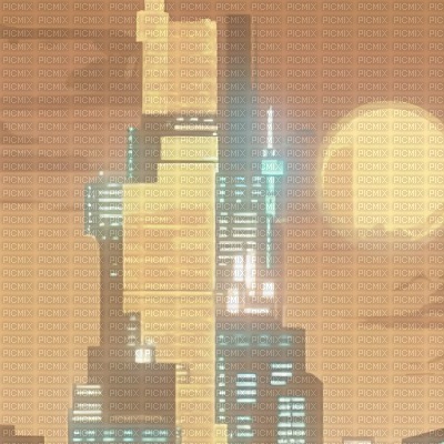 Beige Future City Skyline - zdarma png