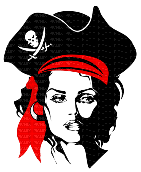 pirate woman bp - png ฟรี
