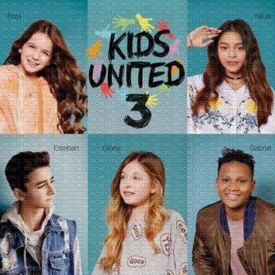 Kids United - Les Anciens album 3 (stamp clem27) - gratis png