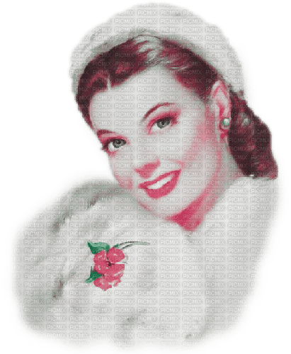soave woman vintage winter smile christmas - δωρεάν png