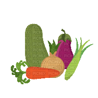 Vegetables - Безплатен анимиран GIF