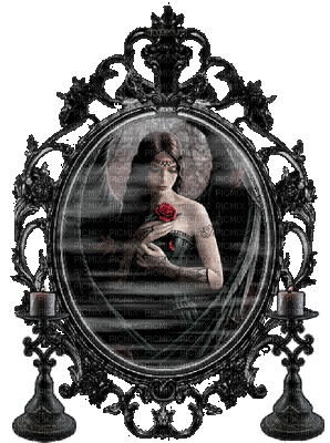Gothic woman bp - Безплатен анимиран GIF