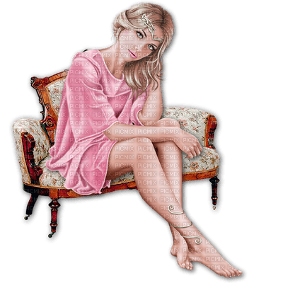 woman sitting bp - zdarma png
