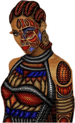 woman face Africa bp - PNG gratuit