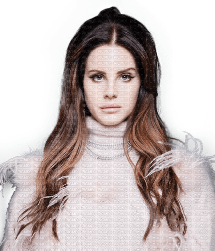 Lana del rey with fur by allisichka - δωρεάν png