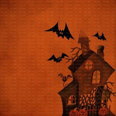Kaz_Creations Halloween Deco Background - png ฟรี