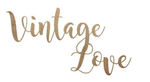Vintage Love Text - Bogusia - Free PNG