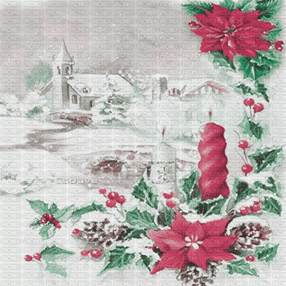 soave animated background christmas winter vintage - Darmowy animowany GIF
