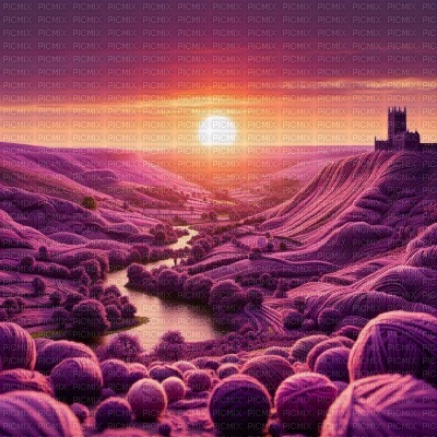 Yarn Sunset - ücretsiz png