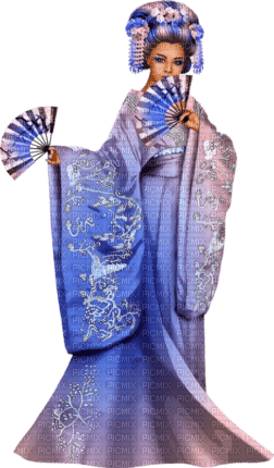 geisha woman femme asiatique - kostenlos png