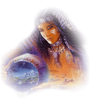 amerindienne femme  woman fantasy - Free PNG