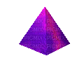 magenta & purple prism - GIF animé gratuit