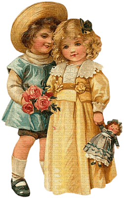 Kaz_Creations Victorian Baby Enfant Child Girl Friends - darmowe png