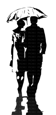 People silhouettes - gratis png
