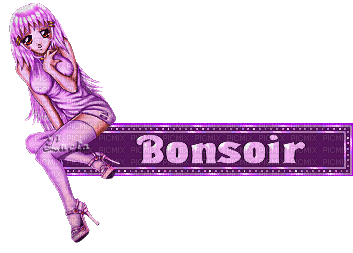 Bonsoir - Бесплатни анимирани ГИФ