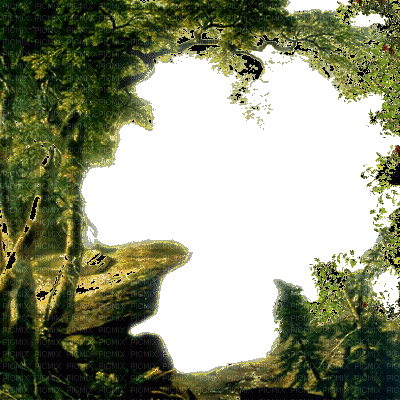 frame forest - Darmowy animowany GIF
