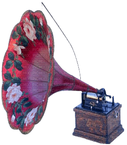 Vintage Phonograph - darmowe png
