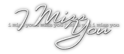 soave text miss you white - png ฟรี