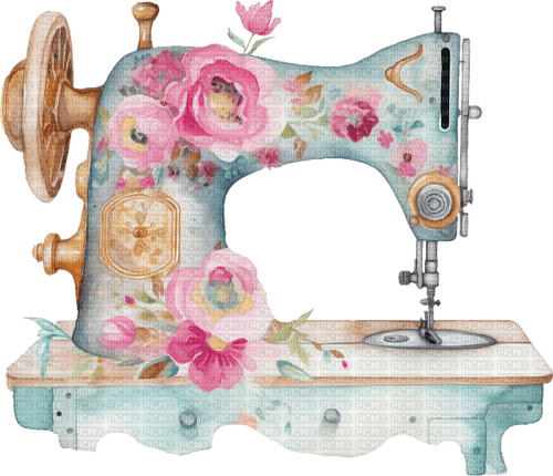 sewing machine, fashion, dress, couture, robe - 免费PNG