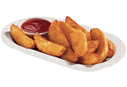 potato wedges - gratis png