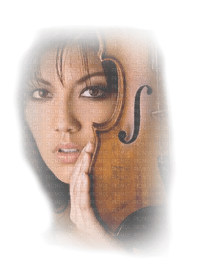 mujer musica by EstrellaCristal - 無料png