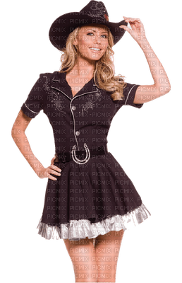 Kaz_Creations Woman Femme Cowgirl - 無料png