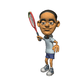 tennis player bp - Безплатен анимиран GIF