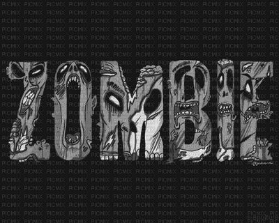 zombie - GIF animé gratuit