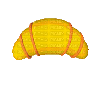 Croissant - Ingyenes animált GIF