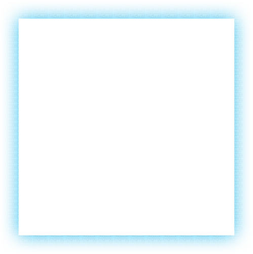 Frame Blue Transparent - nemokama png
