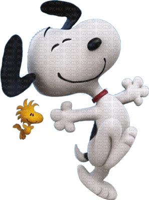 SNOOPY AND WOODSTOCK - Free PNG
