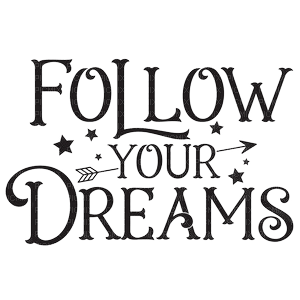 kikkapink dreams quote text - 免费PNG