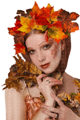 Kaz_Creations Woman Femme Autumn - ingyenes png