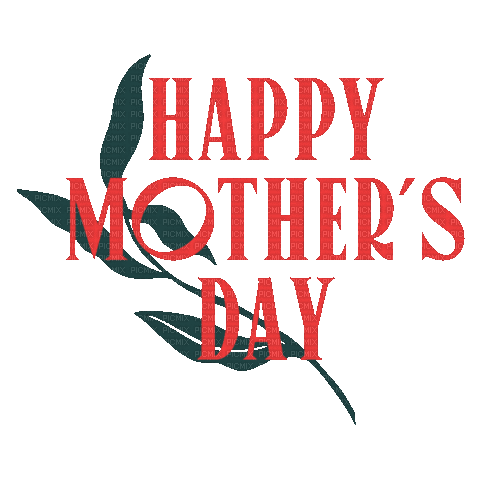 Happy Mother's Day Text - Bogusia - GIF animado gratis