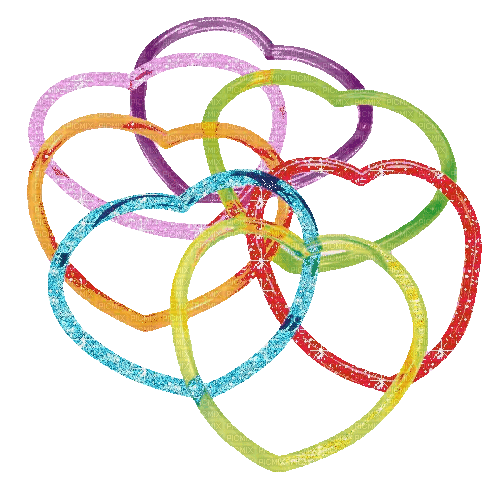 Rainbow bracelets - gratis png