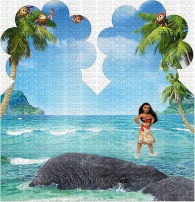 image encre Moana Disney edited by me - zadarmo png