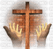 Alabando la cruz - Безплатен анимиран GIF