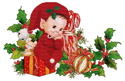 christmas elf - zadarmo png