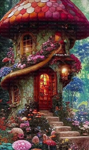 fantasy house by papuzzetto - png gratuito