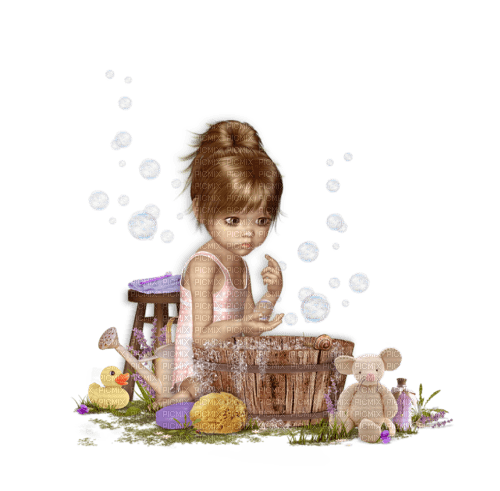 Kid Playing in Garden - δωρεάν png