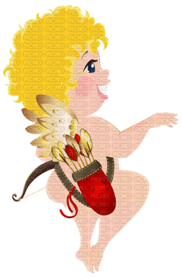 Kaz_Creations Valentine Deco Love Cute Cupid - 免费PNG